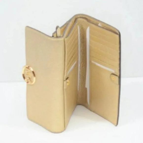 Women's MICHAEL Michael Kors Lille Large Carryall Wallet - Picture 3 of 10